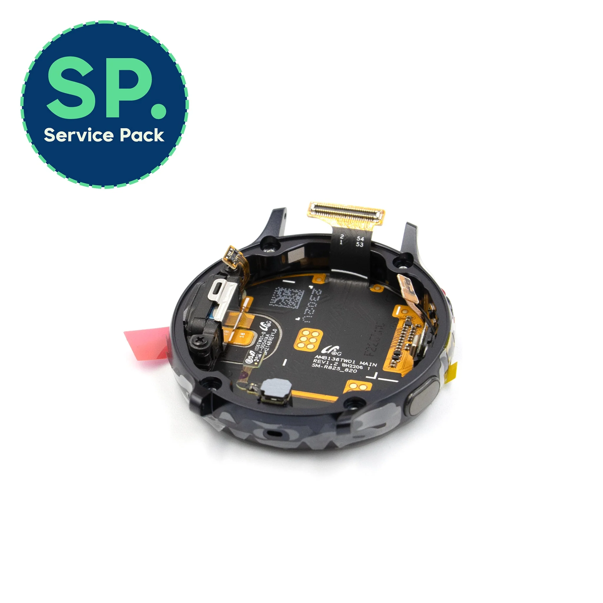 Samsung Galaxy Watch Active2 Replacement LCD Touch Screen with Frame GH82-21125A - Image 3