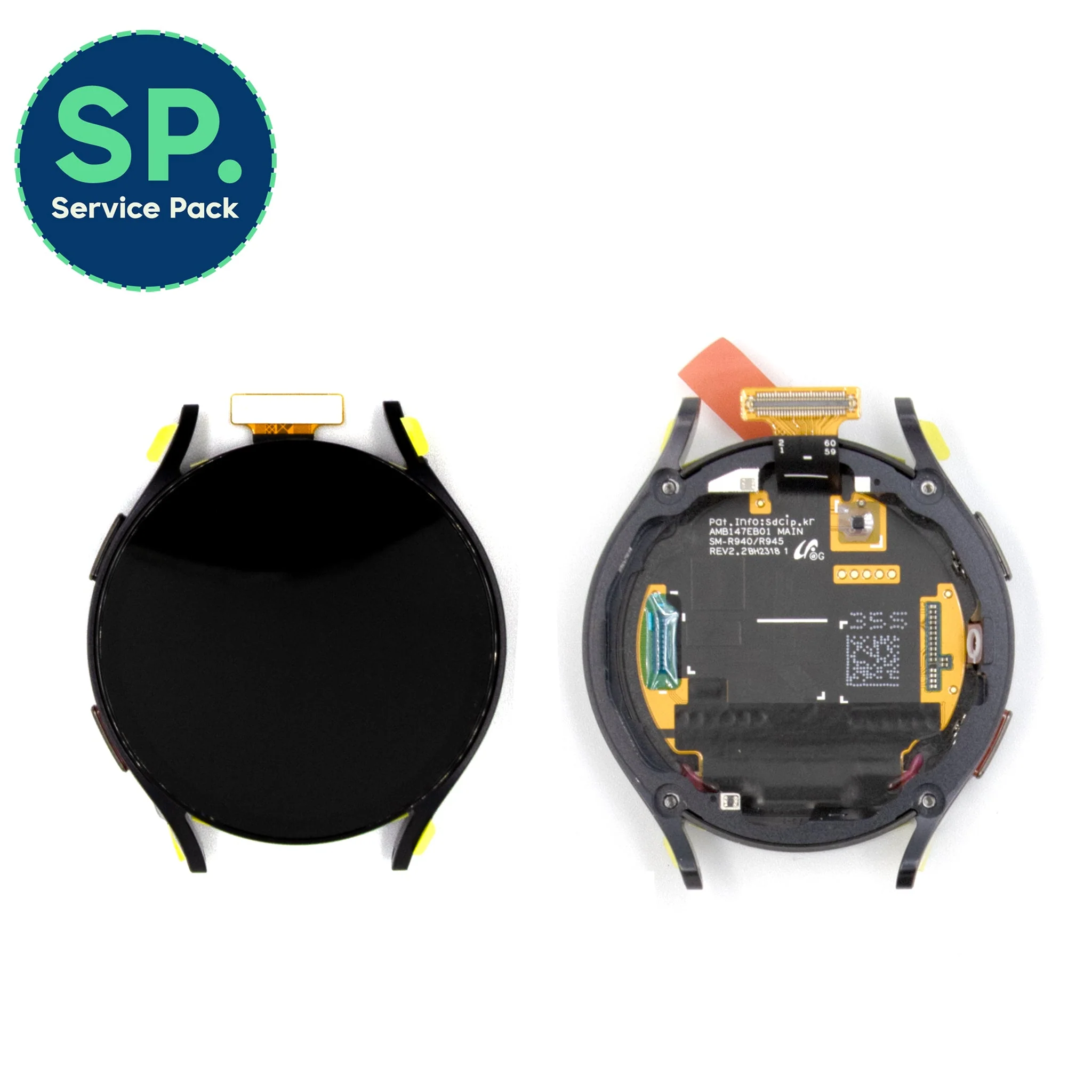 Samsung Galaxy Watch6  Replacement LCD Screen Touch Display with Frame - Image 4