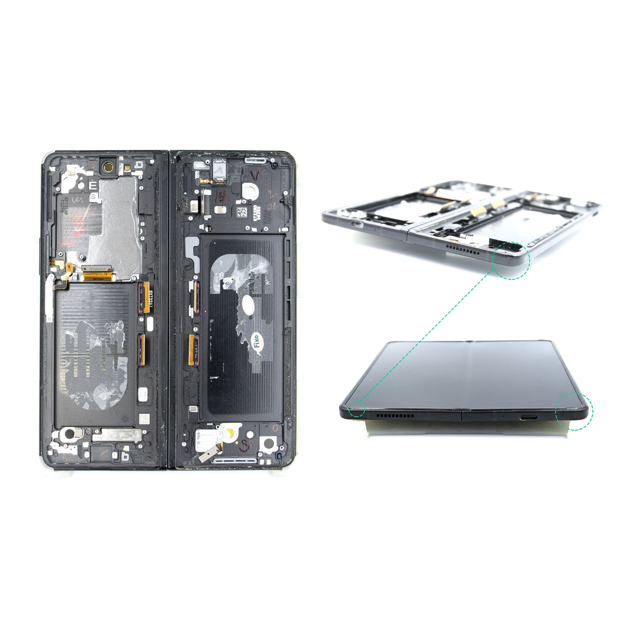 Samsung Galaxy Z Fold3 5G Replacement LCD Glass Screen with Frame - Image 2
