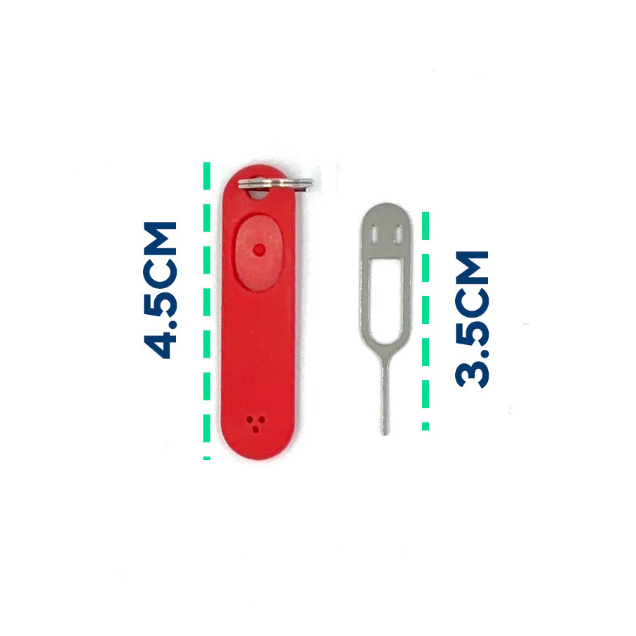 SIM card eject tool - with key holder - Image 2
