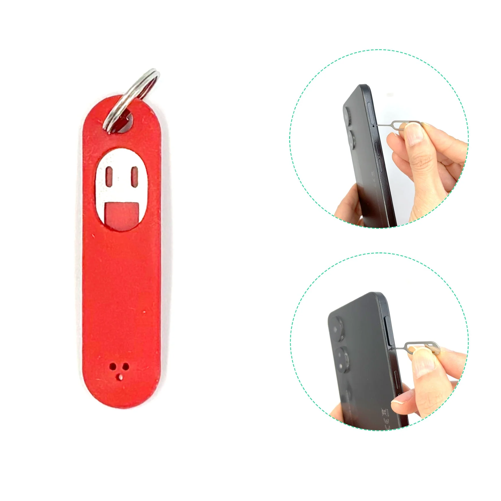 SIM card eject tool - with key holder - Image 3